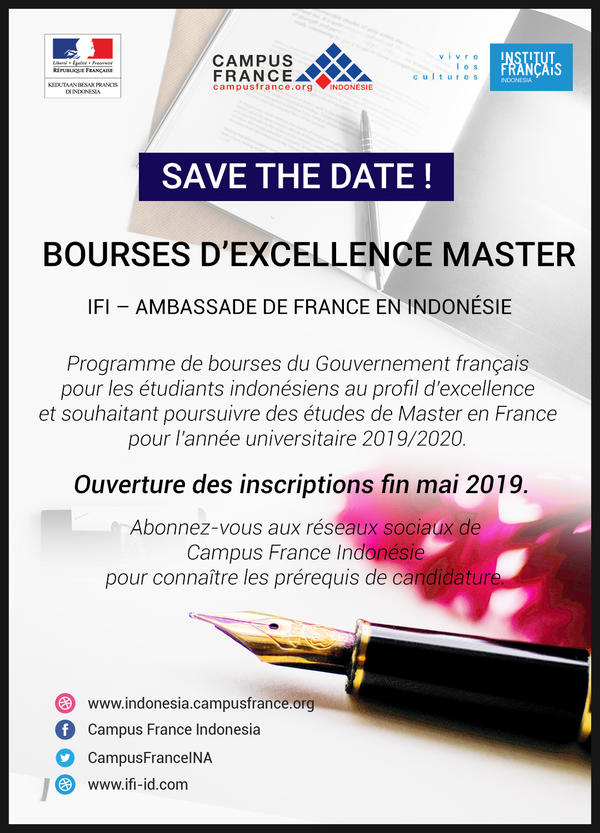 Beasiswa Excellence Master IFI - Ambassade De France En Indonésie ...